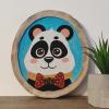 Panda festmény + mese - Dekoráció / Otthon és háztartás