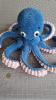 Horgolt Octopus (na jó: Polip) - Kids toys / Children